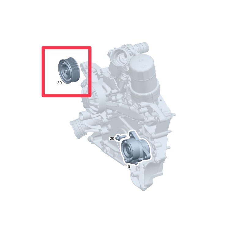 賓士 W204 W205 冷氣惰輪 2762020119 W222 W213 W222 W166 GLC GLK GLK-細節圖3