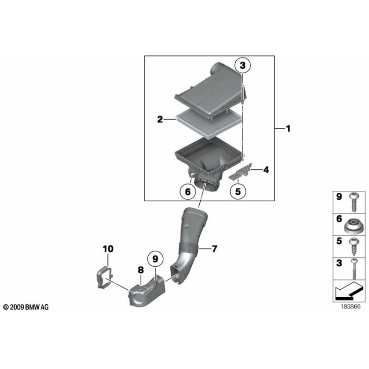BMW F01 F02 F06 F07 F10 空氣軟管 F11 F12 F13 13717582310-細節圖6