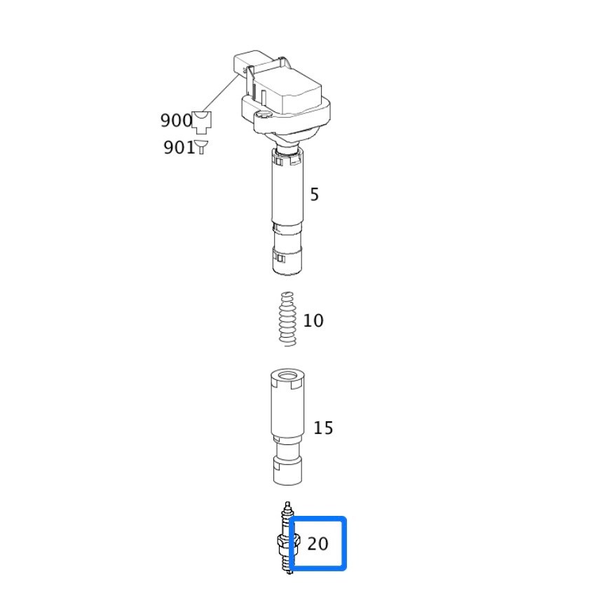 賓士 W203 W204 火星塞 0041595803 0041594403 CLC CLK W212 W211 SLK-細節圖2