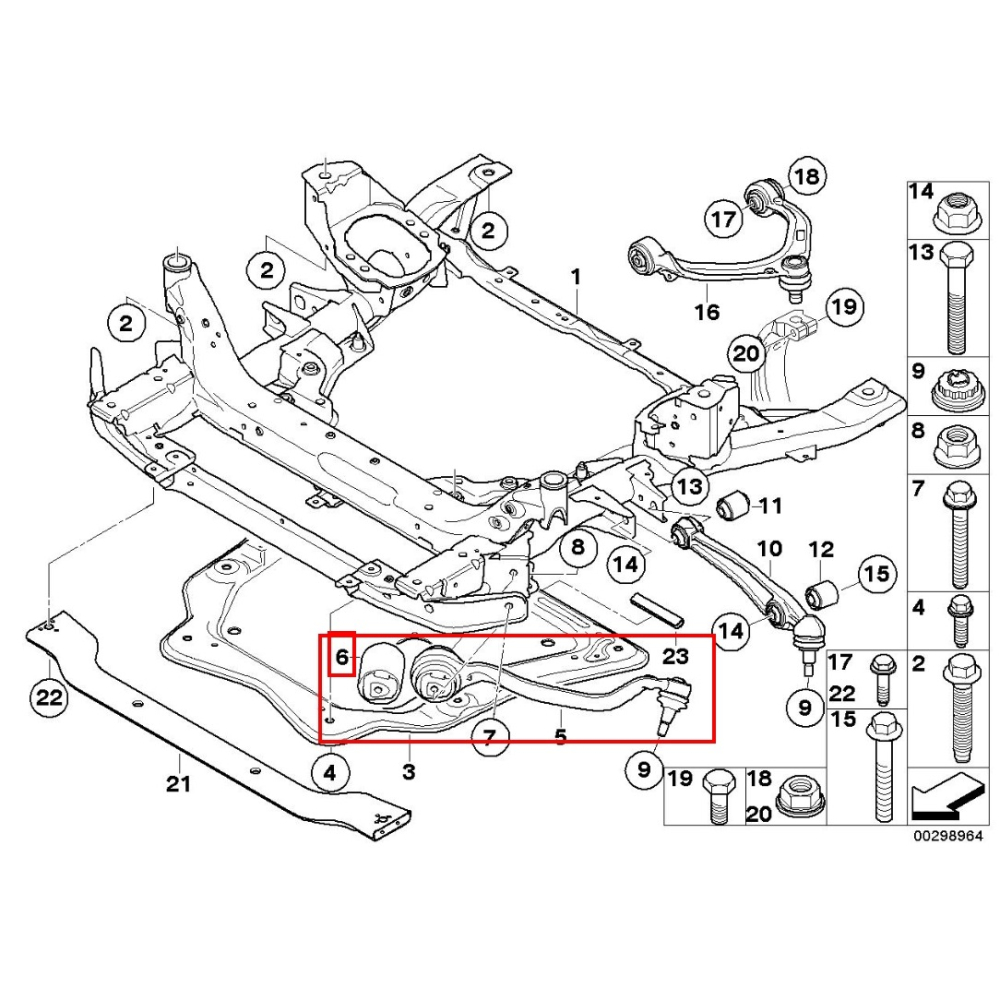 BMW E70 E71 E72 三角架鐵套 31106778015-細節圖4