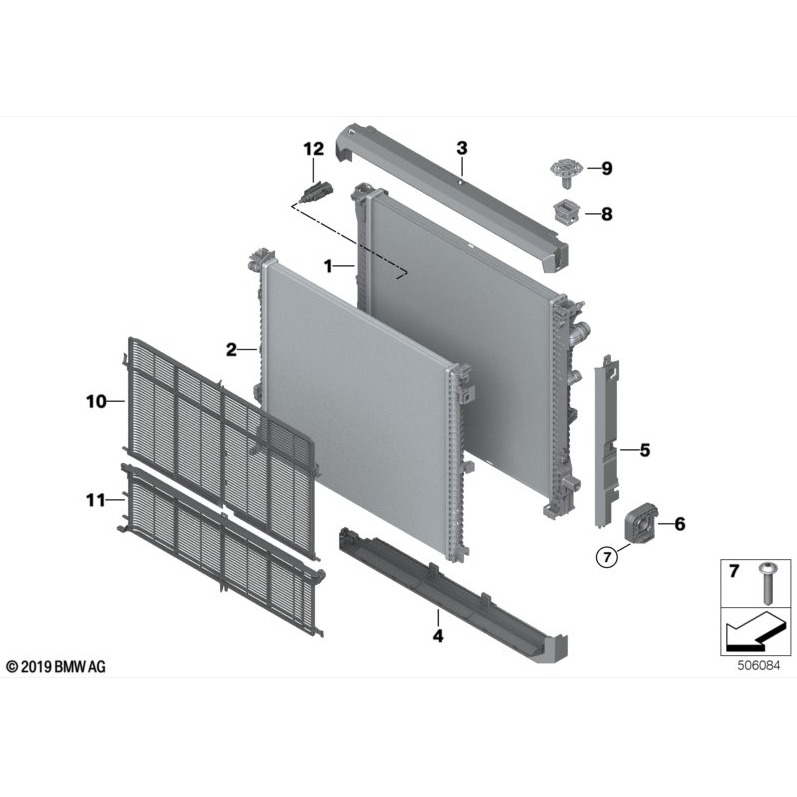 BMW G01 G02 水箱 17119797807 17118642742-細節圖5