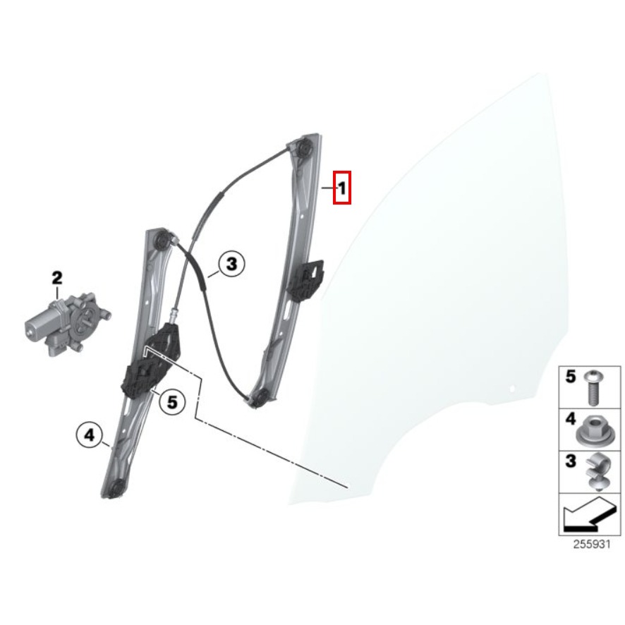 BMW F30 F31 F80 升降機 51337281885 51337281886 51357281887-細節圖3
