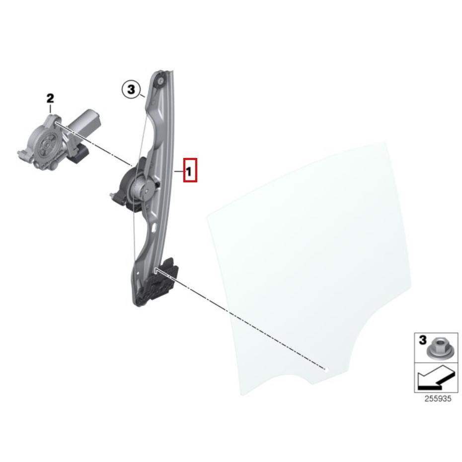 BMW F30 F31 F80 升降機 51337281885 51337281886 51357281887-細節圖9