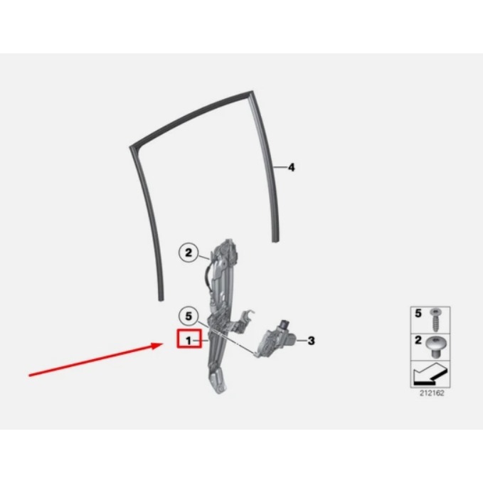 BMW F10 F11 升降機 51337182131 51337182132 51357182613-細節圖6