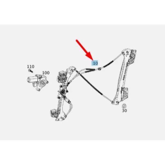 賓士 C207 W212 雙門 升降機 2077200746 2077200846 2077200346-細節圖5