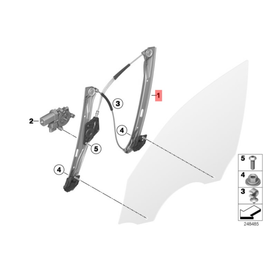 BMW F20 升降機 51337281881 51337281882 51357281883 51357281884-細節圖5