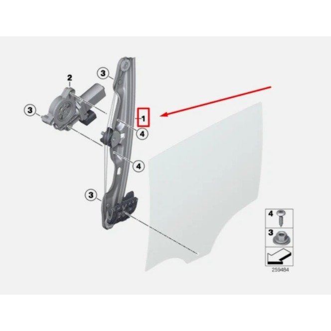 BMW F20 升降機 51337281881 51337281882 51357281883 51357281884-細節圖9