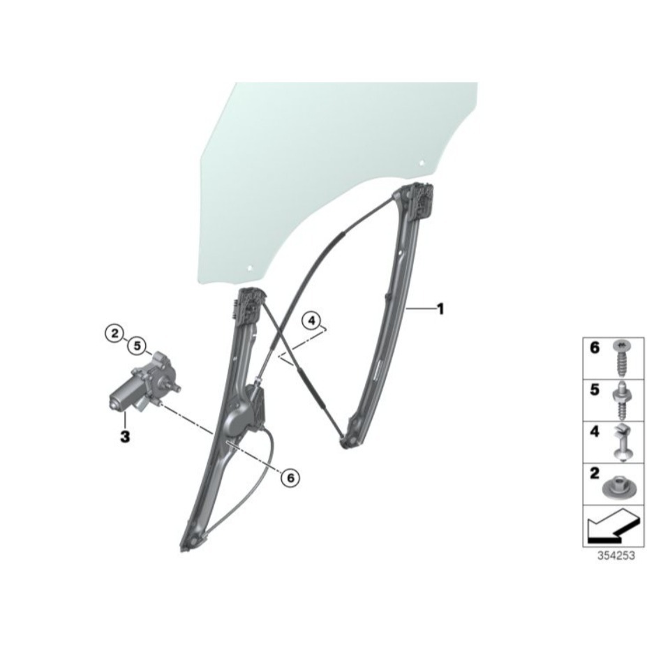 BMW F15 F85 升降機 51337286484 51337286483-細節圖5