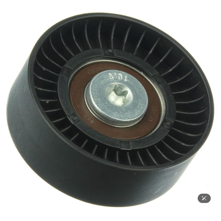 BMW E60 E61 E63 冷氣惰輪 E53 E64 E65 E66 11287549557 固定 皮帶惰輪-細節圖2