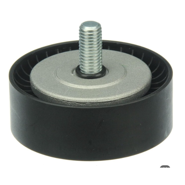 BMW E60 E61 E63 冷氣惰輪 E53 E64 E65 E66 11287549557 固定 皮帶惰輪-細節圖3