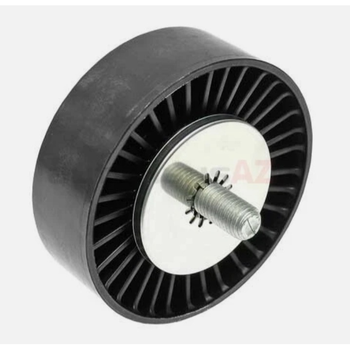 BMW N52 E90 E92 冷氣惰輪 E60 E65 E70 11287535860 固定 E81 E87 皮帶惰輪-細節圖2