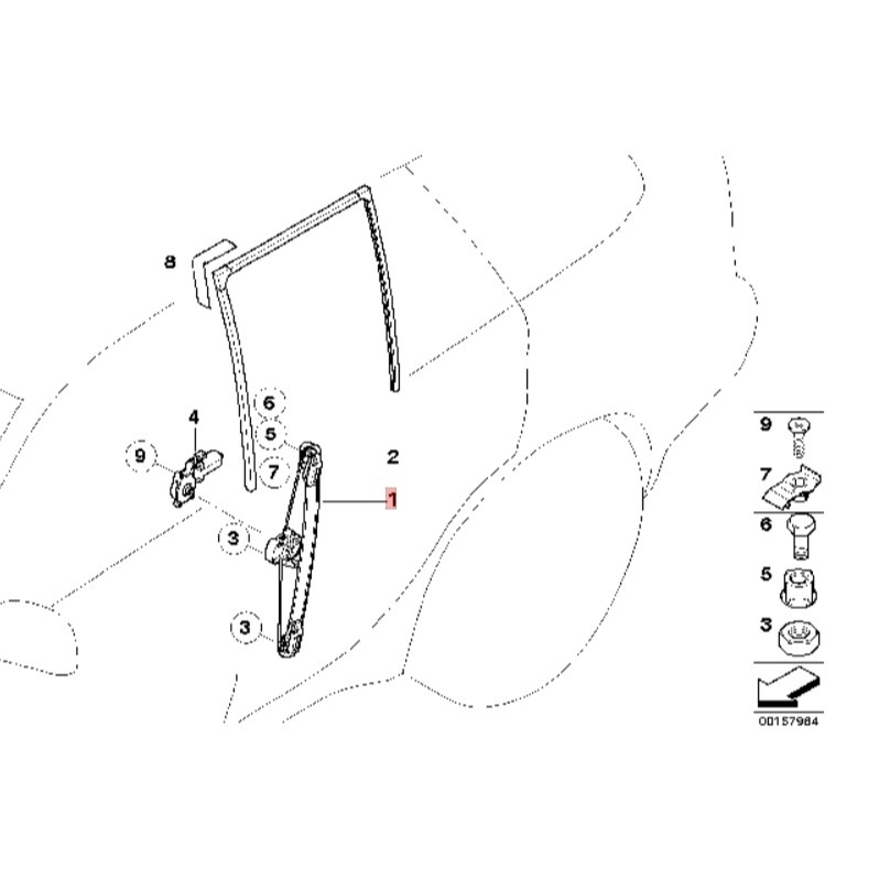 BMW E53 升降機 51338254911 51338254912 51357125059 51357125060-細節圖10
