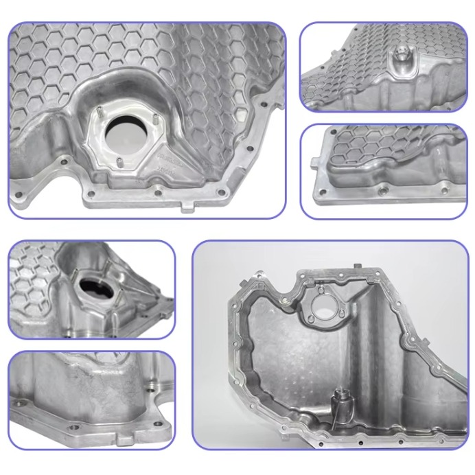 奧迪 A4 A5 A6 A7 Q5 引擎油底殼 保時捷 MACAN 95810360000 06L103600F-細節圖6