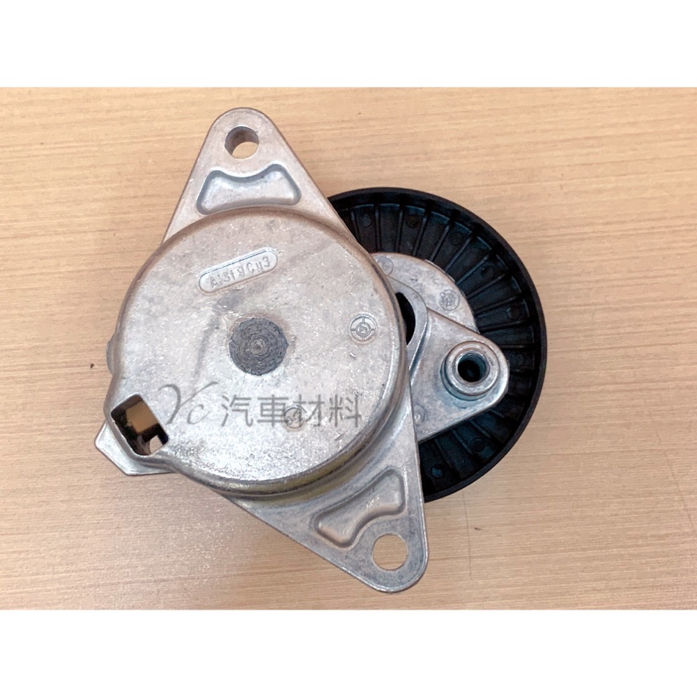 賓士 M112 W210 E280 冷氣惰輪總成 調整 1122000970 皮帶張力器-細節圖3