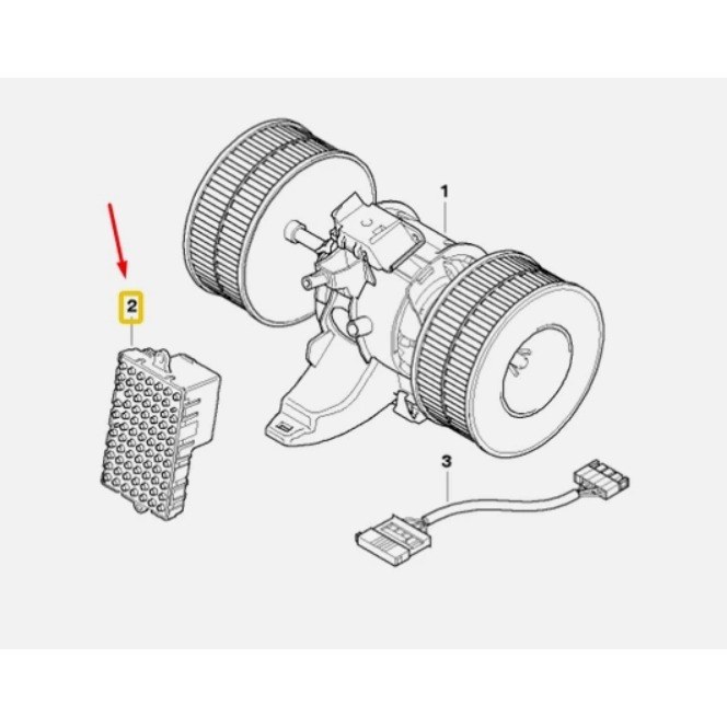 BMW E60 E61 E63 E64 風箱電阻 鼓風機電阻 67636988452 67326948422-細節圖5