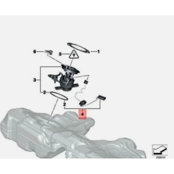 BMW F06 F07 油箱浮筒 F10 F11 F12 F13 16117297340 16117260650-細節圖5