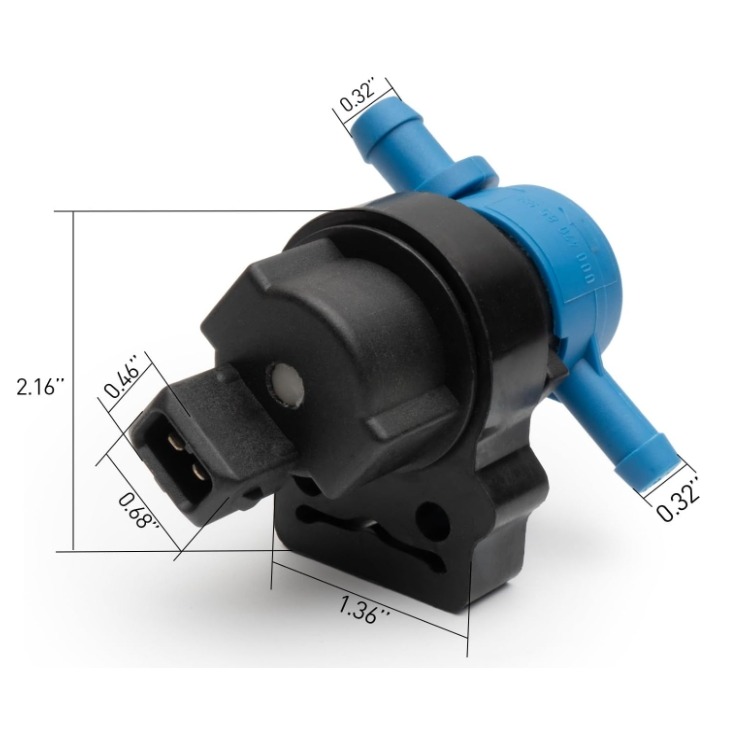 賓士 W204 W220 W221 R171 活性碳罐電磁閥 0004708593 0004708893-細節圖3