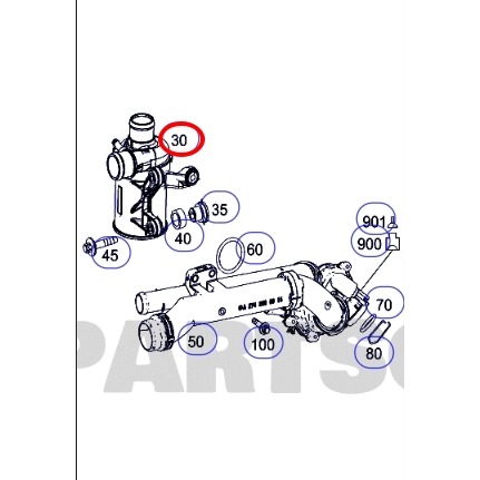 賓士 W204 W205 水泵浦 2742000107 W212 W213 GLC X253 GLK R172-細節圖6