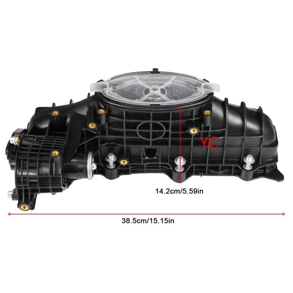 賓士 W204 進氣歧管總成 6510900037 W222 W447 GLE R172 GLA W176 W246-細節圖4