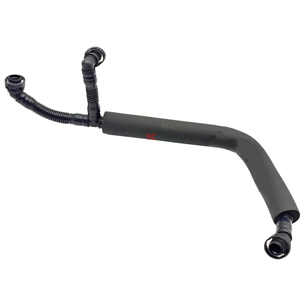 BMW F01 F02 F10 F25 廢棄管 11157581815 排氣軟管 接汽門蓋 3插快接-細節圖2