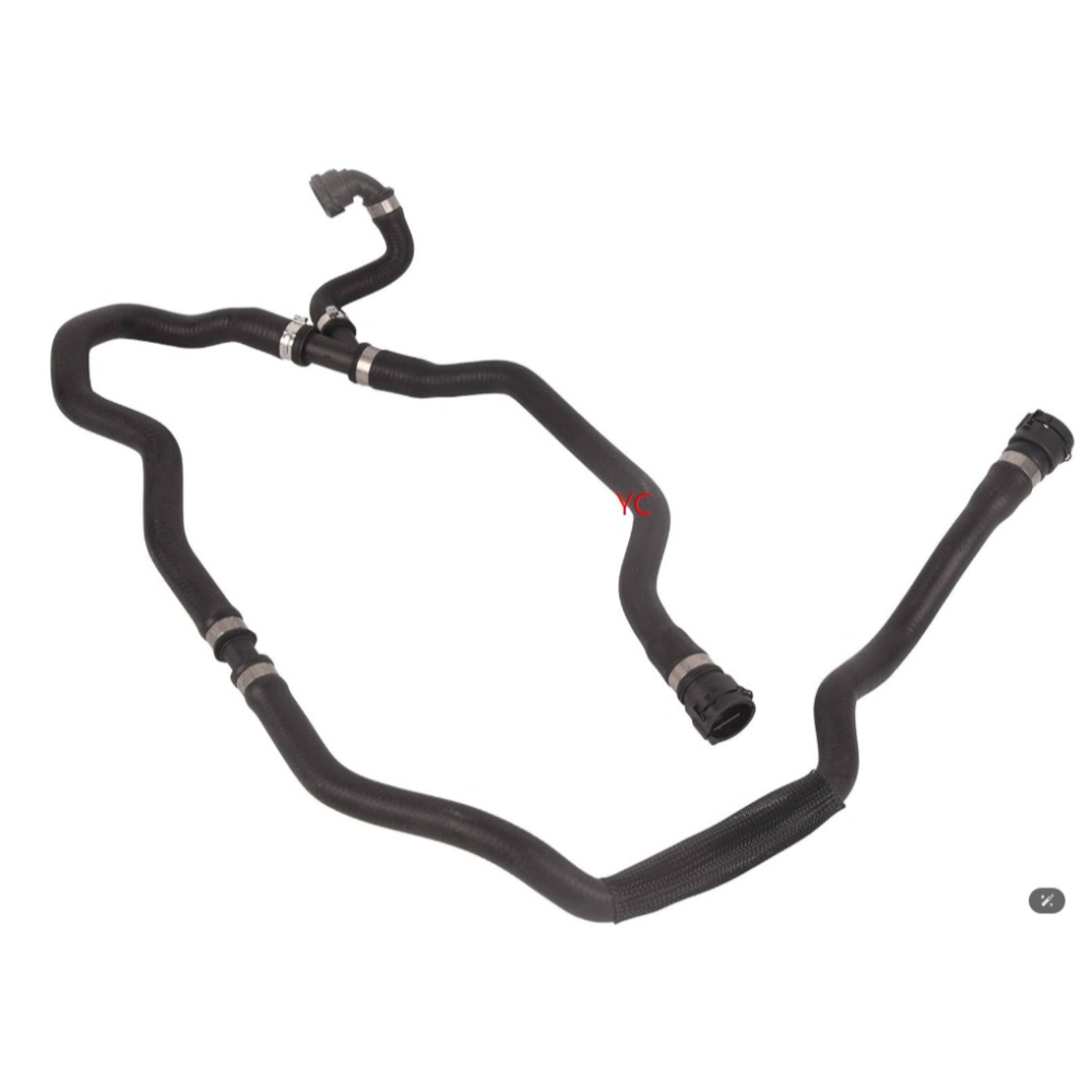 BMW E60 E61 熱水管 17127519258 備水桶接出 回流管-細節圖3