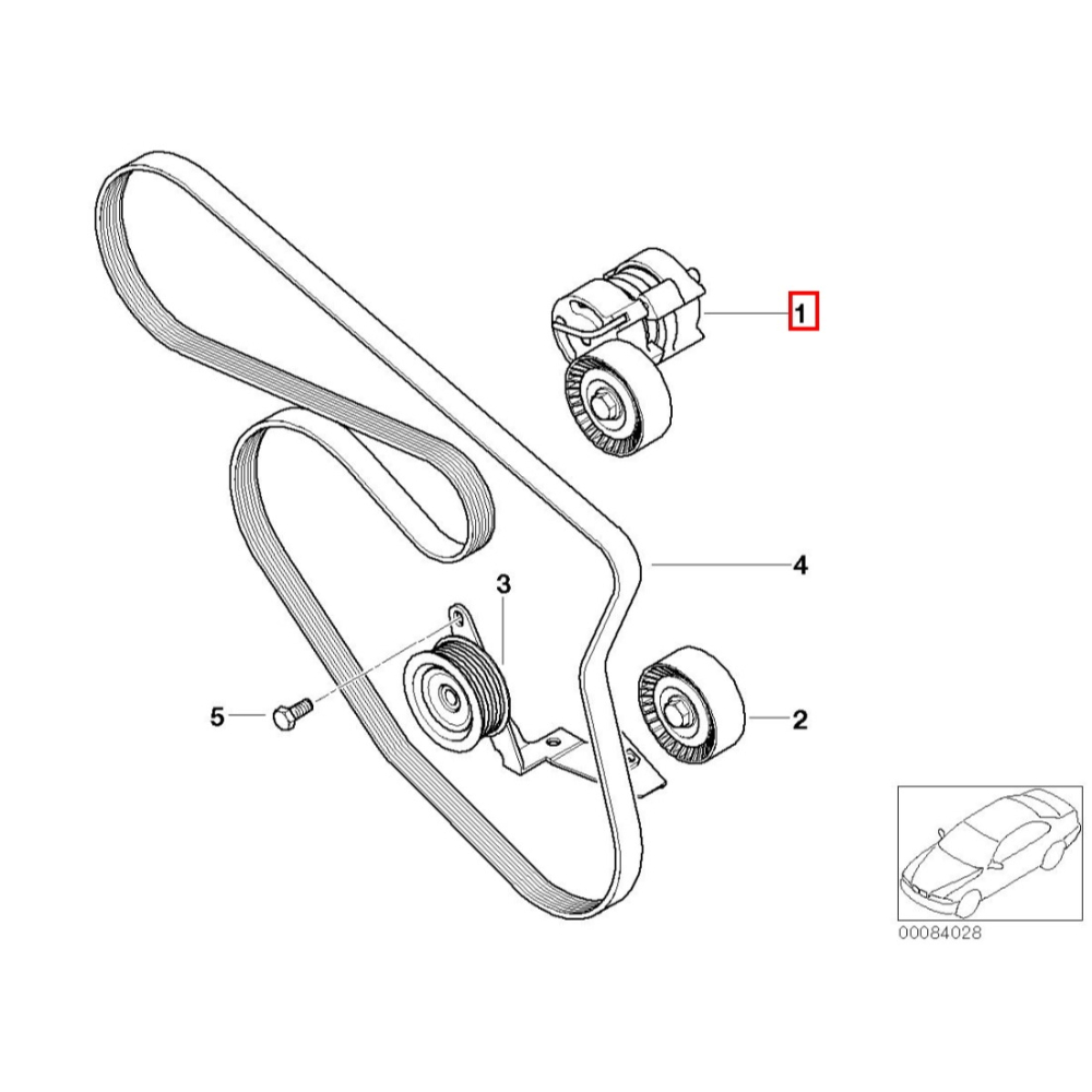 BMW N45 N46 E46 E60 皮帶惰輪總成 調整 11287524267 E82 E87 E90 E93-細節圖7