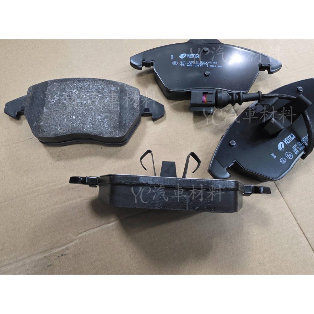 SKODA OCTAVIA SUPERB YETI 前 煞車皮 103001 P85146 奧迪 A1 A3 TT-細節圖3