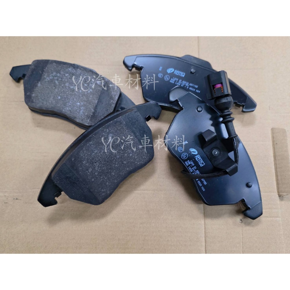 福斯 PASSAT BEETLE 前 煞車皮 3C0698151C 103001 P85146 POLO GOLF-細節圖3