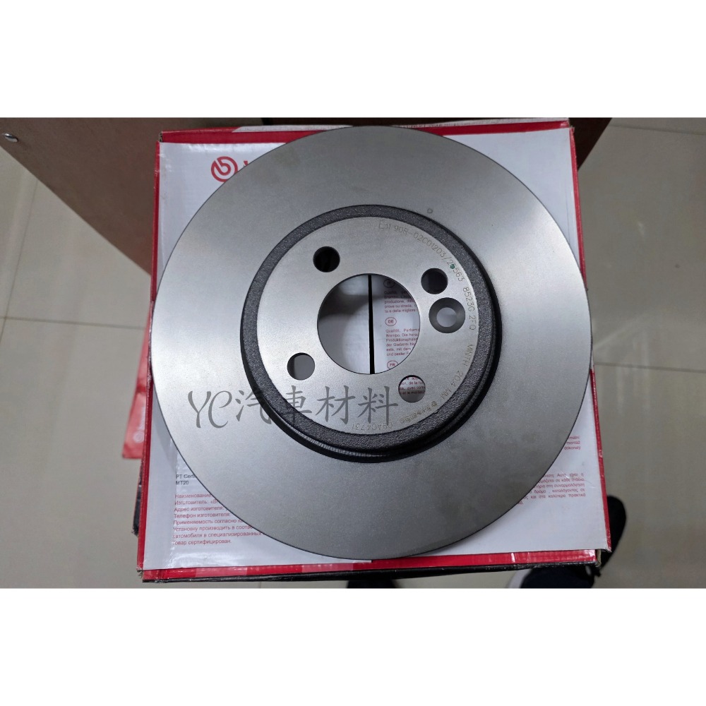 Mini R50 R53 R55 R56 R57 R58 R59 前 煞車盤 34116858652 09A04731-細節圖2