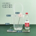 (現貨)透明梯形手提袋 方形提袋 花束提袋 包裝提袋 透明提袋 禮品袋 情人節禮品袋【銅板價幼教福利社】-規格圖7