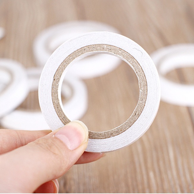 (現貨)迷你雙面膠 8mm*6米 幼兒園親子活動用 材料包用 美勞素材 美勞材料包配件 【銅板價幼教福利社】-細節圖2