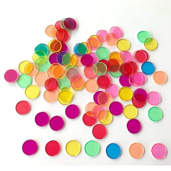 (現貨)磁力棒+小圓片(100片) 科學實驗 色彩教具 科學教具 圓形片 圓形透明片 磁力圓片【銅板價幼教福利社】-細節圖9