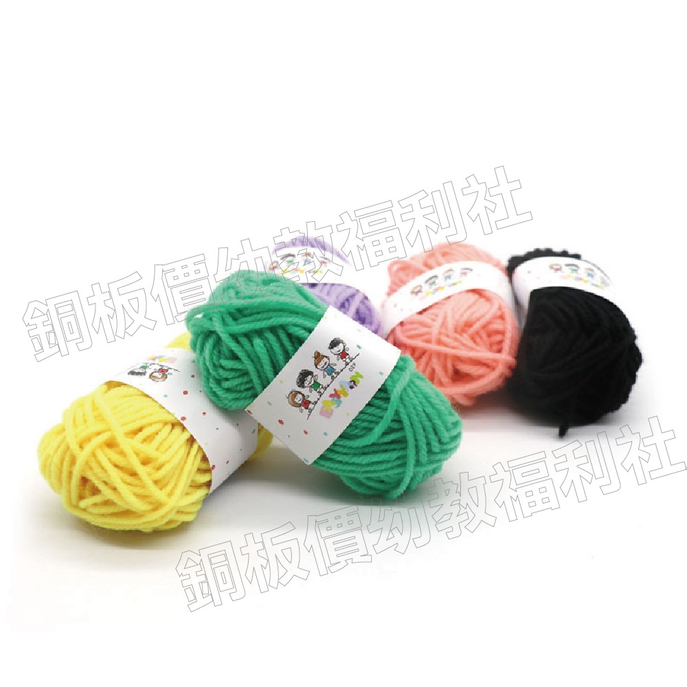 (現貨)12色毛線組合 幼兒園美勞素材 美勞材料 手作材料 手工藝 DIY 勞作 美勞【銅板價幼教福利社】-細節圖4