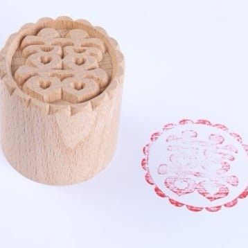 (現貨)木頭大印章(月餅、綠豆椪專用) 中秋印章裝飾 【銅板價幼教福利社】-細節圖4