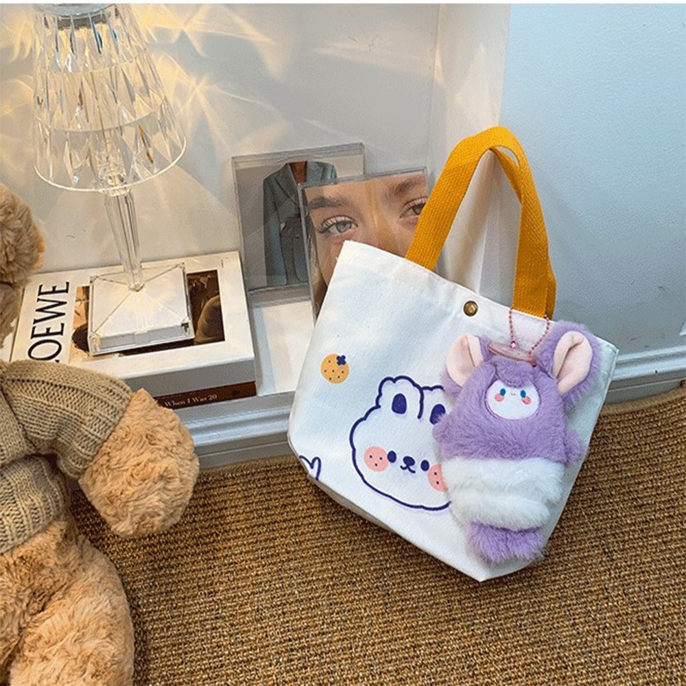 可愛卡通帆布包 手提袋 手提包 便當袋 環保袋 外出包 特價 購物袋 布料 帆布 手提袋 Stars Studio-細節圖8