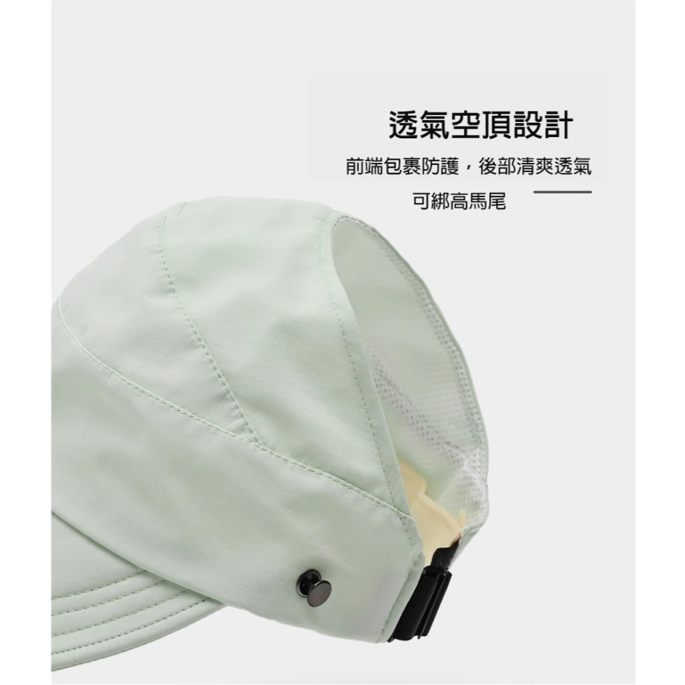 空頂設計防曬帽 現貨🔥可扎馬尾帽 明星同款遮陽帽 防曬帽 海邊草帽 編織帽 海灘帽 空頂帽 防曬遮陽帽 STARS-細節圖3