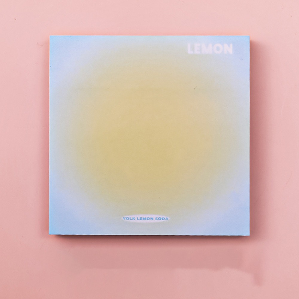 蛋黃漸變純色 便利貼 學生標記 留言 便條本 考試辦公便條紙外帶N次貼 STARS-細節圖11