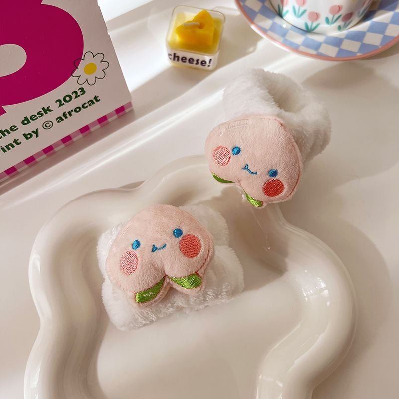 特價!可愛卡通洗臉手腕帶防濺水 束髮帶 珊瑚絨手腕帶 防濕身洗臉神器 洗臉髮帶  手環套 洗漱吸汗 STARS-細節圖10