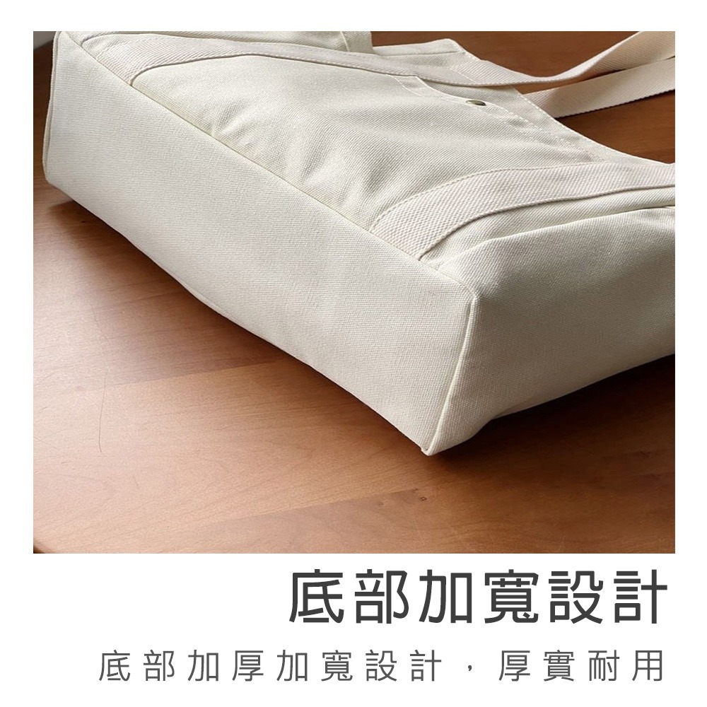 【星辰】日系簡約帆布包 托特包 手提包 大中小款包包 單肩手提包 大容量包包 簡約帆布包 帆布包 通勤包包 ins風帆布-細節圖6