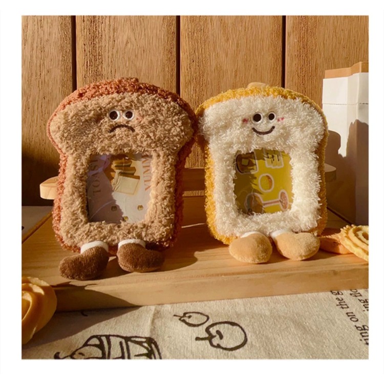 【星辰】吐司掛脖包 卡片包 收納包 小包包 吐司包 耳機包 口紅包 可愛卡通學生 痛包毛絨款 日系單肩斜跨包 可愛卡套-細節圖6