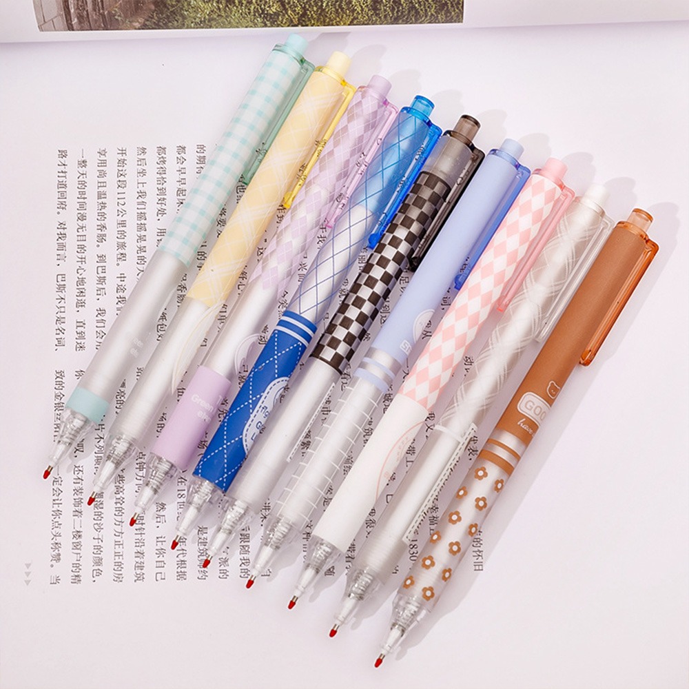 【星辰】盒裝大容量ST速乾中性筆 學生高顏值 按動筆套裝 0.5mm 刷題筆 寫筆記 寫功課-細節圖5