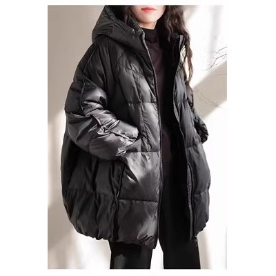 漾貝比【9155309】中大尺碼女裝 立領連帽方形車線夾棉保暖外套(40-53)-細節圖3