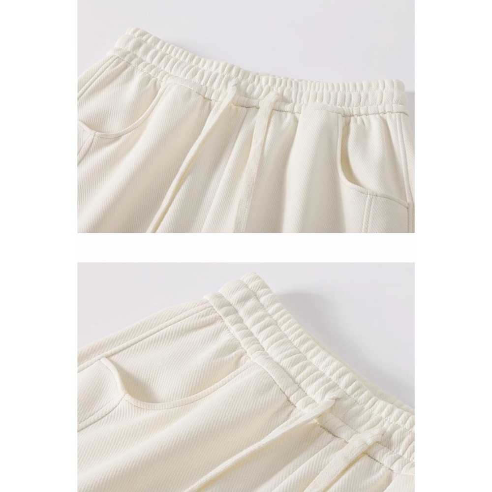 漾貝比【9155703】中大尺碼女裝 高腰直筒休閒加絨保暖香蕉闊腿褲 (28-43)-細節圖7