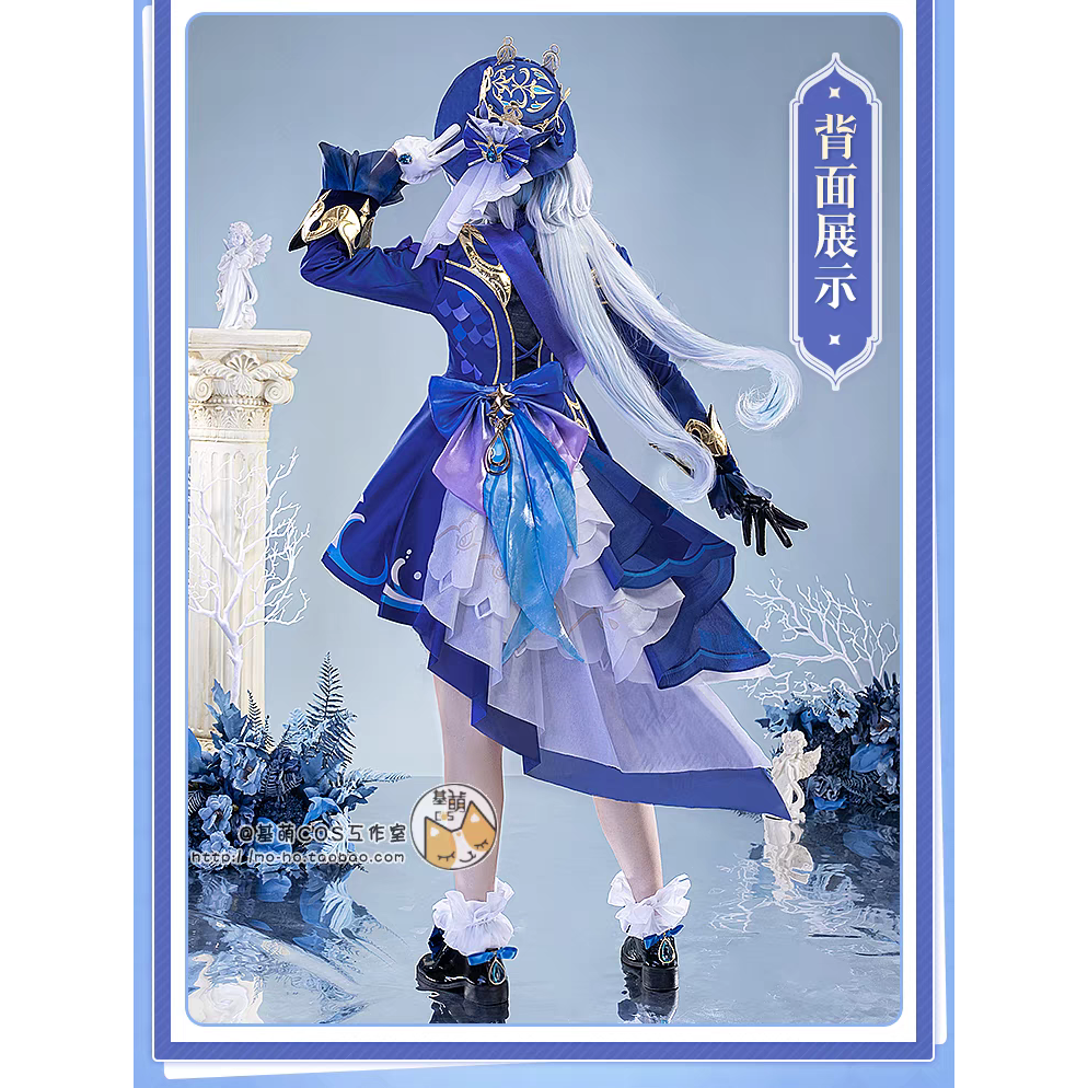 【原神】芙卡洛斯 水神 cos 楓丹 芙芙 cosplay 大全套-細節圖2
