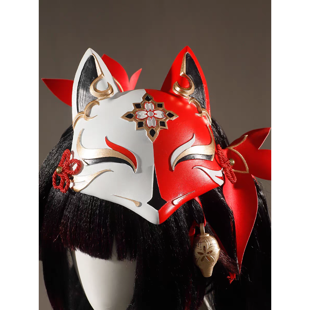 【花火】cosplay⭐高度還原⭐金屬配件 假面愚者 崩壞星穹鐵道 cos服 女裝 歡愉 淚痣 米哈遊-細節圖5