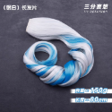 【芙寧娜】假髮 cosplay 加厚髮量 分體式馬尾 三分妄想 原神 芙卡洛斯 銀白 cos-規格圖7