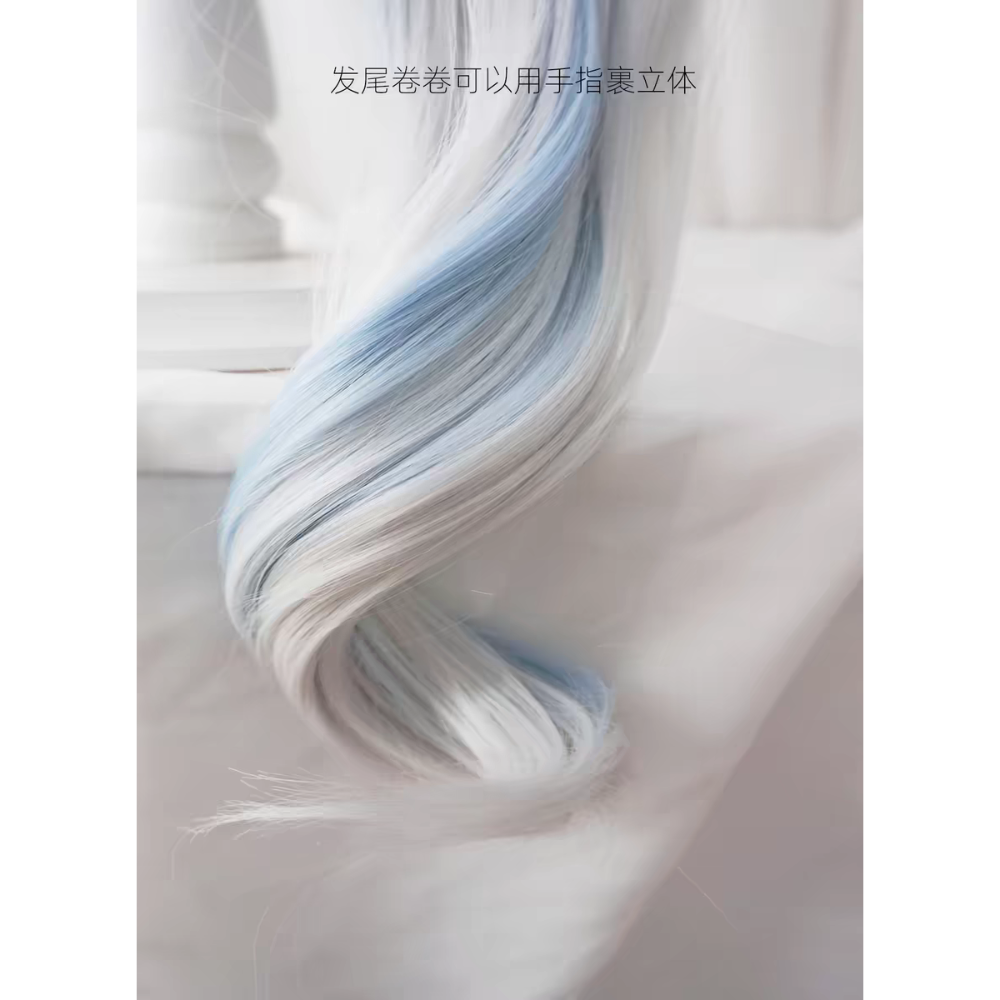 【芙寧娜】cosplay 假髮 原神 芙卡洛斯 芙芙 水神 cos-細節圖2
