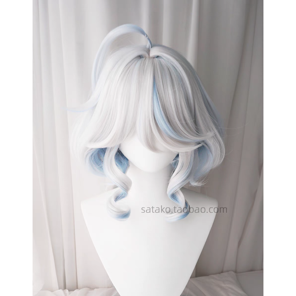 【芙寧娜】cosplay 假髮 原神 芙卡洛斯 芙芙 水神 cos-細節圖3