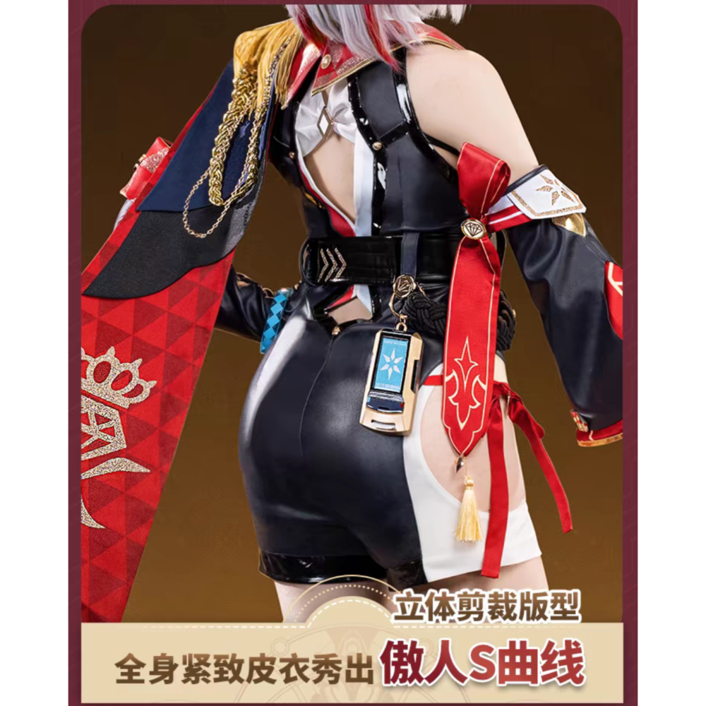 【托帕】cosplay ⭐高度還原⭐ 葉琳娜 金屬配件 崩壞星穹鐵道 戰略投資部 石心十人 喵屋-細節圖2