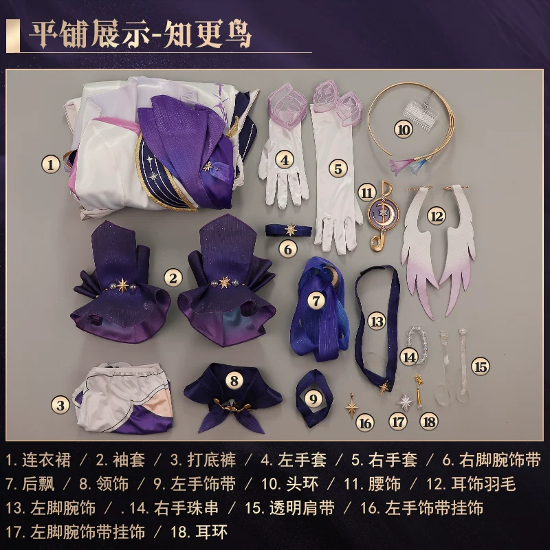 【知更鳥】cosplay 金屬配件 崩壞星穹鐵道 cos 匹諾康尼 歌姬 次元依-細節圖8